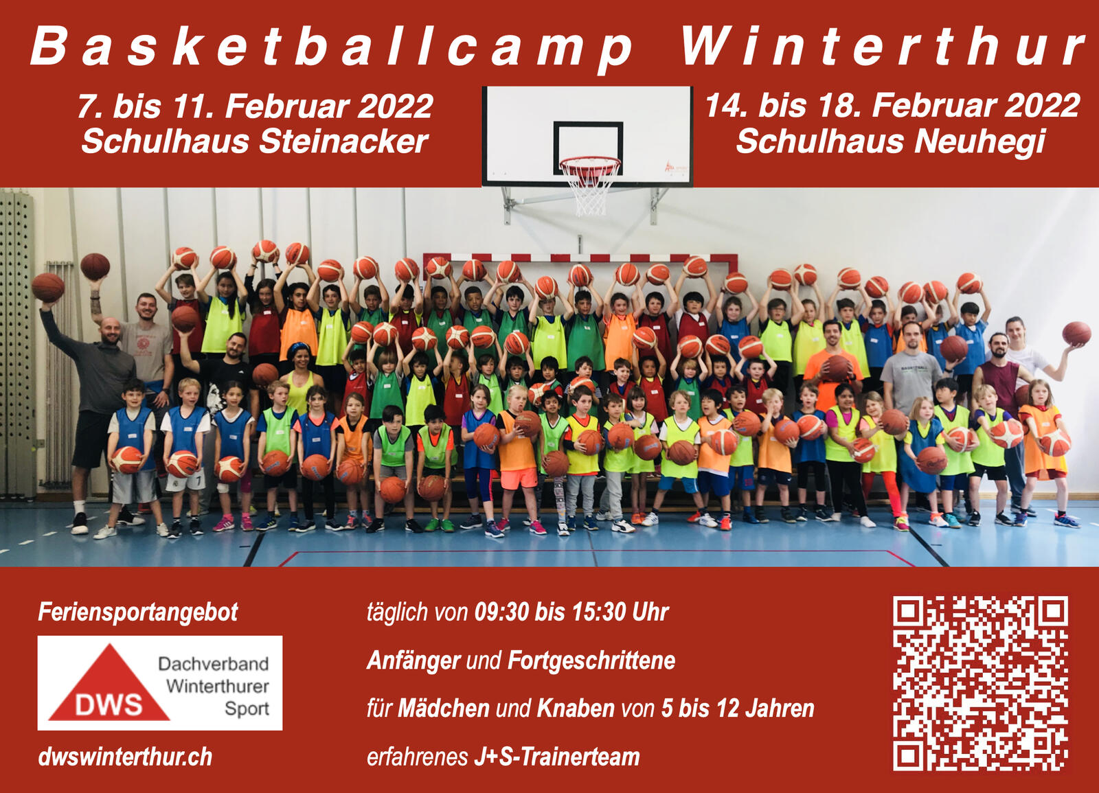 Basketballcamp Winterthur (14.02.2022 - 18.02.2022)